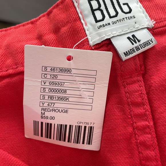 Red woman’s urban outfitters mini skirt - Picture 3 of 3